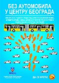 Liflet "Bez automobila u centru Beograda"