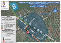 ИЗМЕНЕ РЕЖИМА САОБРАЋАЈА У НАСЕЉУ БАТАЈНИЦА ТОКОМ ОДРЖАВАЊА МЕЂУНАРОДНОГ АЕРОМИТИНГА „БАТАЈНИЦА 2012“