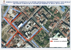 ЗАТВАРАЊЕ ДЕЛА УЛИЦЕ ОЛГЕ ЈОВИЧИЋ У КОТЕЖУ ОД 19.03. ДО 03.04.2013.