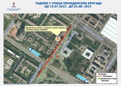 РАДОВИ У УЛИЦИ ОМЛАДИНСКИХ БРИГАДА