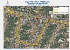 ИЗМЕНЕ У РЕЖИМУ САОБРАЋАЈА ЗБОГ РАДОВА НА РАСКРСНИЦИ ПРВОМАЈСКА-РАДА КОНЧАРА-ХЕРЦЕГОВАЧКА У ЗЕМУНУ