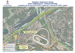 ИЗМЕНЕ У РЕЖИМУ САОБРАЋАЈА У РАДНИЧКОЈ УЛИЦИ ЗБОГ РАДОВА У ЗОНИ ПОДВОЖЊАКА ОД 22.03. ОД 22 ЧАСА ДО 27.03. ДО 4 ЧАСА