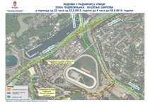 Радови у Радничкој улици од 22.2. у 22:00 часа до 26.2. у  04:00 часа