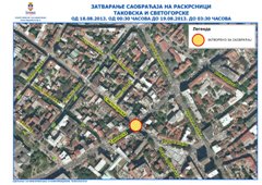 Измене режима јавног превоза током радова на контактној мрежи на раскрсници улица Таковске и Светогорске