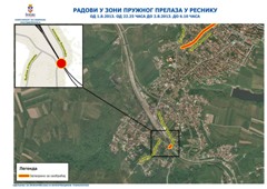 РАДОВИ У  ЗОНИ ПРУЖНОГ ПРЕЛАЗА У РЕСНИКУ