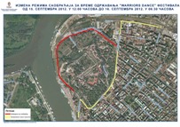 Измена режима саобраћаја поводом одржавања манифестације „Warriors Dance Festival“ на Калемегдану (Доњи град)