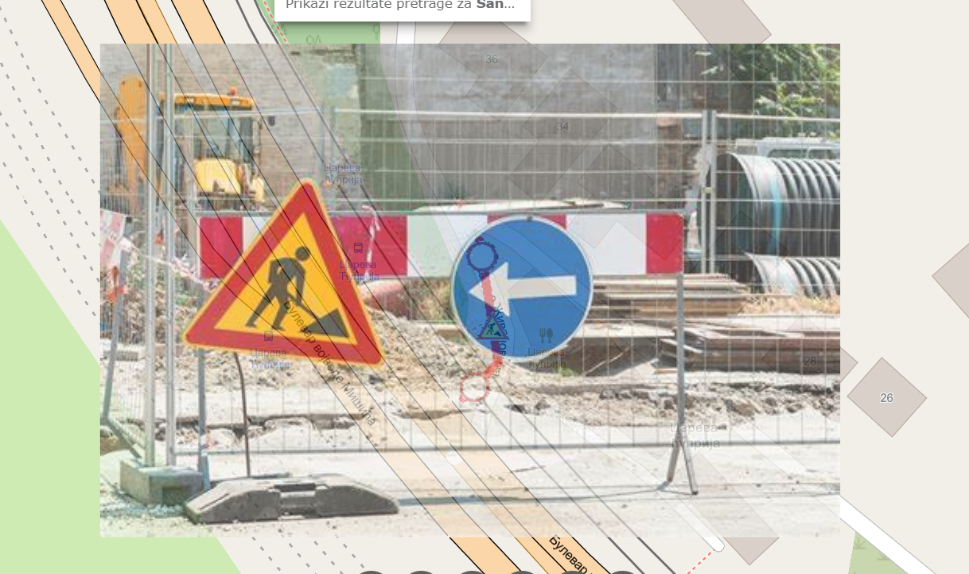                                                      Улица Сање Живановић у зони пружног прелаза затворена за саобраћај
                                                     