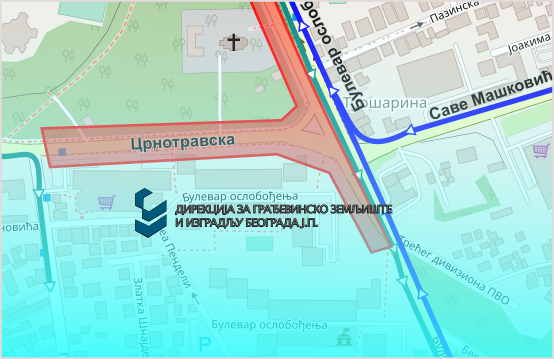                                                      Црнотравска од Паунове до Булевара ослобођења затворена за саобраћај
                                                     
