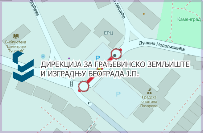 Затворена за саобраћај улица Душана Недељковића у Лазаревцу