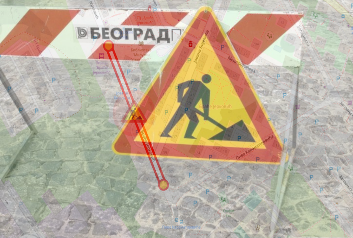                                                      Затворена за саобраћај улица Браће Јерковића
                                                     