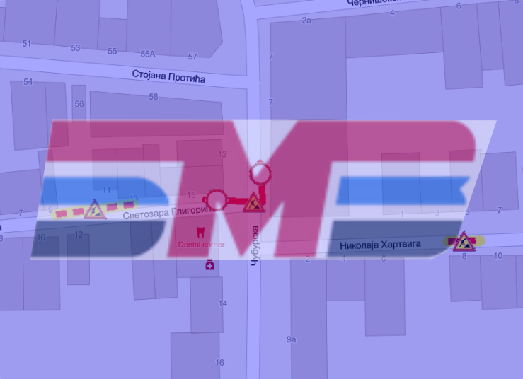                                                      Затворена за саобраћај улица Светозара Глигорића код раскрснице са ул. Чубурском
                                                     