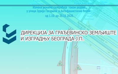                                                      Радови у Јурија Гагарина и Антифашистичке борбе
                                                     