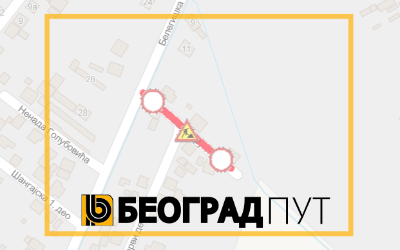                                                      Затворена за саобраћај Белегишка улица
                                                     