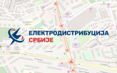                                                      Радови под саобраћајем у Војислава Илића, Устаничкој, Римској, Струмичкој
                                                     