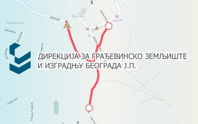                                                      Затворене за саобраћај улице Светозара Марковића, 29. новембра, Облаковска у Врчину
                                                     