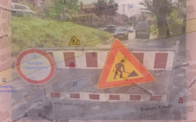                                                      Затворена за саобраћај улица Михаила Гавриловића
                                                     