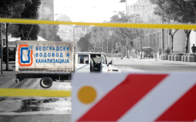                                                      Радови под саобраћајем у ул. Сање Живановић
                                                     
