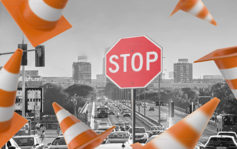                                                      Обустава саобраћаја у ул. Момчила Чедића (стари назив Палисадска)
                                                     